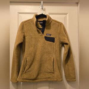 Patagonia Women's Polartec Re-Tool Snap-T Fleece Pullover Sweater Size S